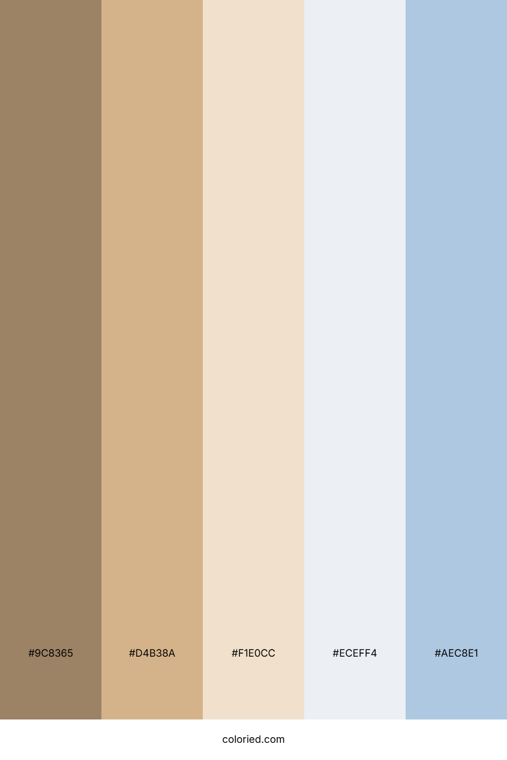 Sandy Bronze Sky Palette