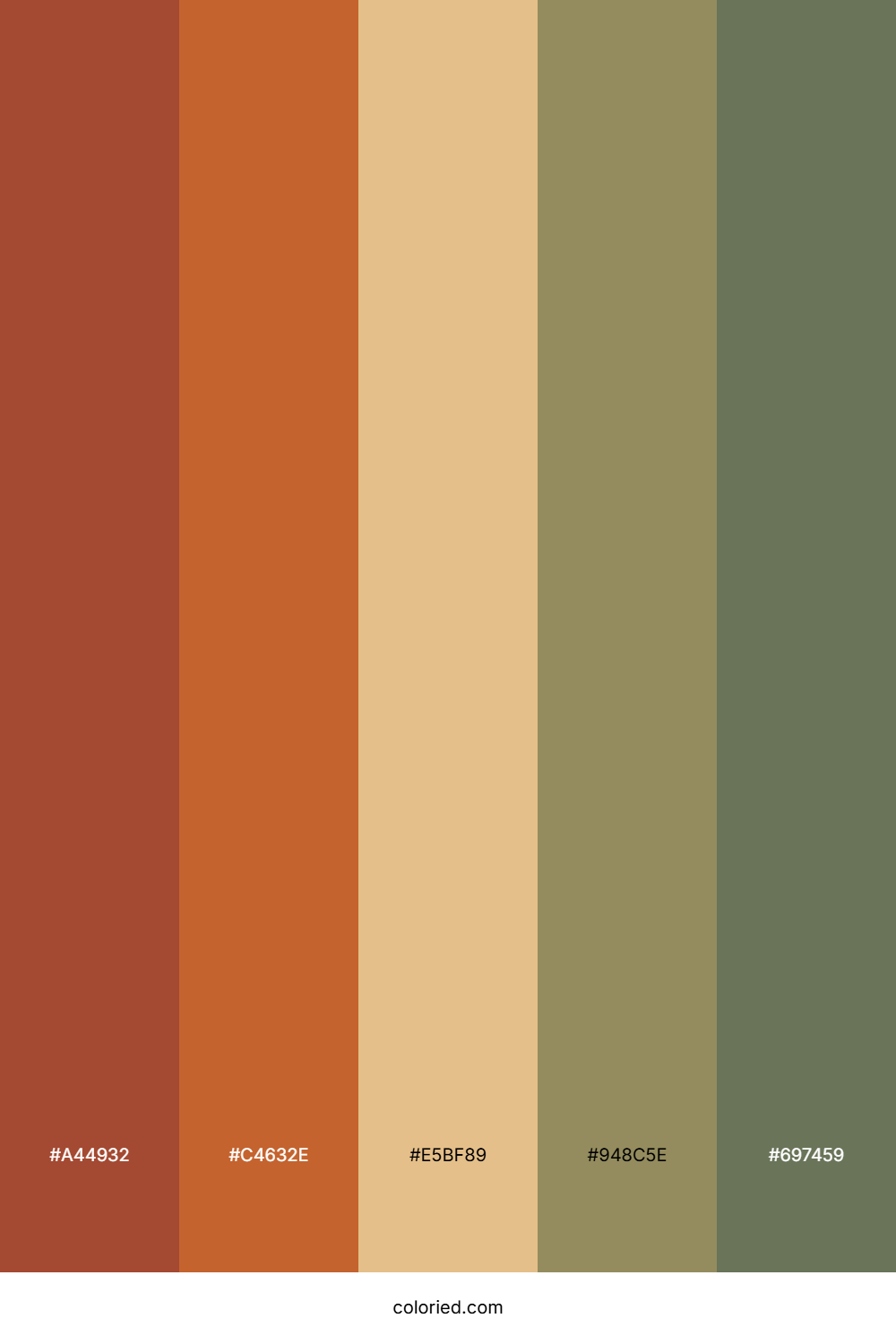 Sandy Cliff Coast Palette