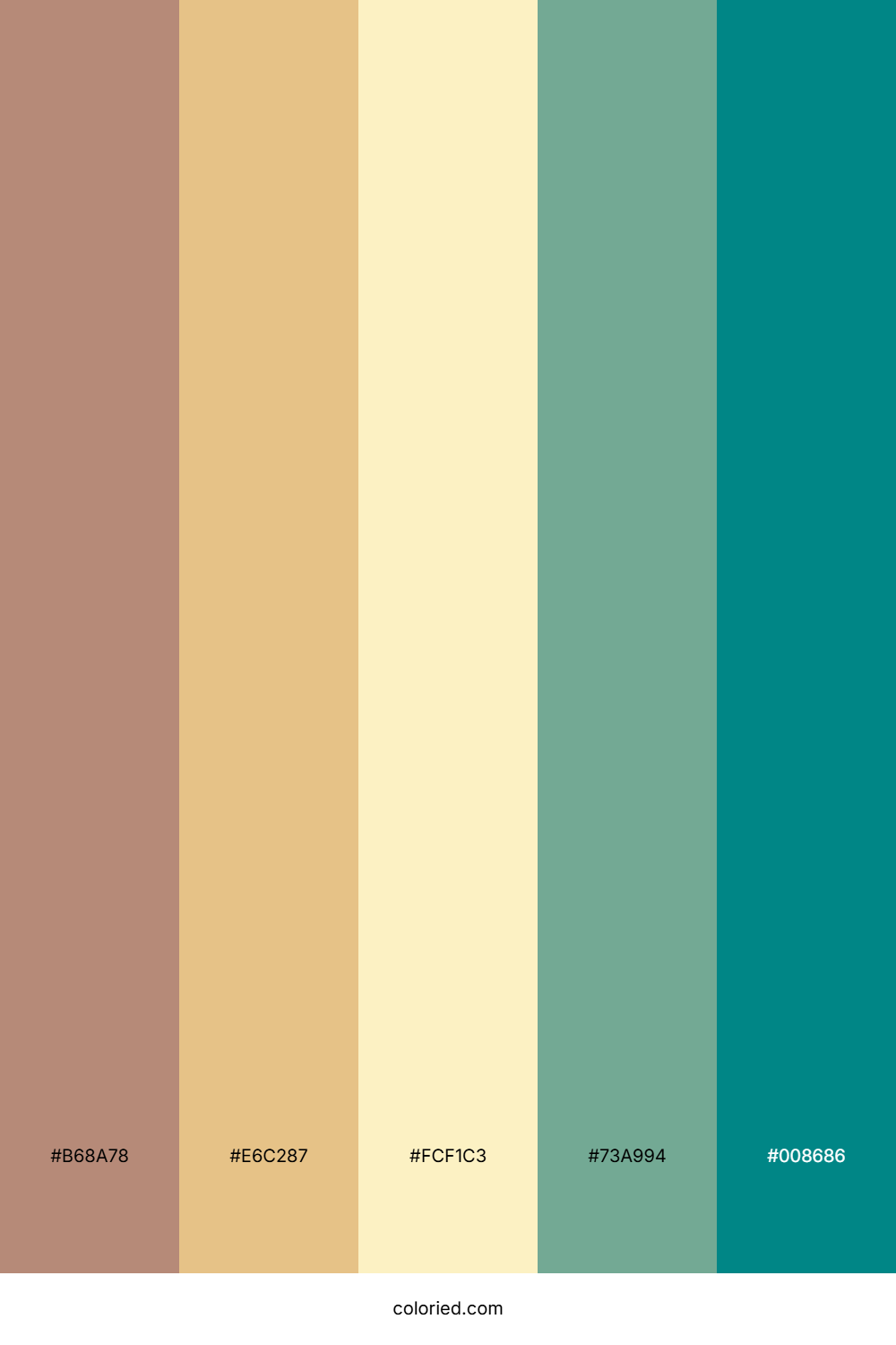 Sandy Dune Horizon Palette