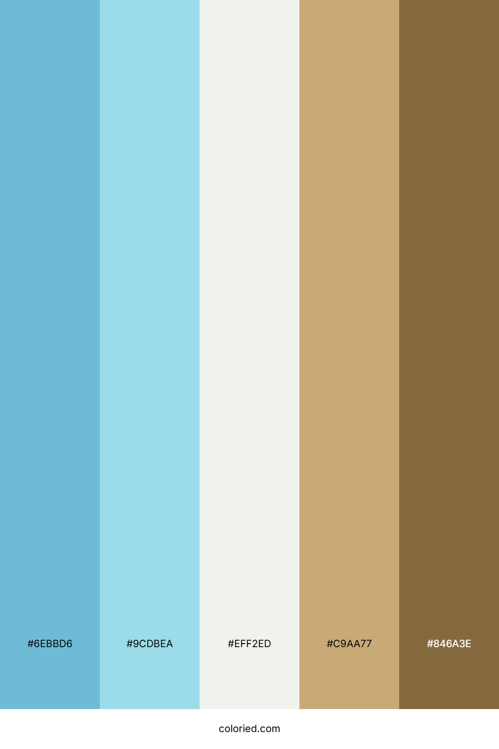 Sandy Dune Sky Color Palette