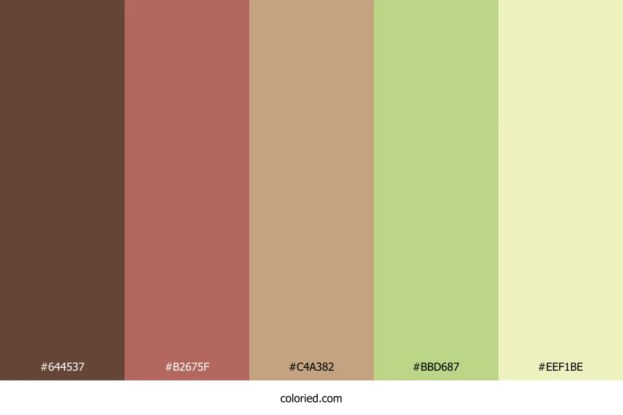 Sandy Sage Breeze Color Palette