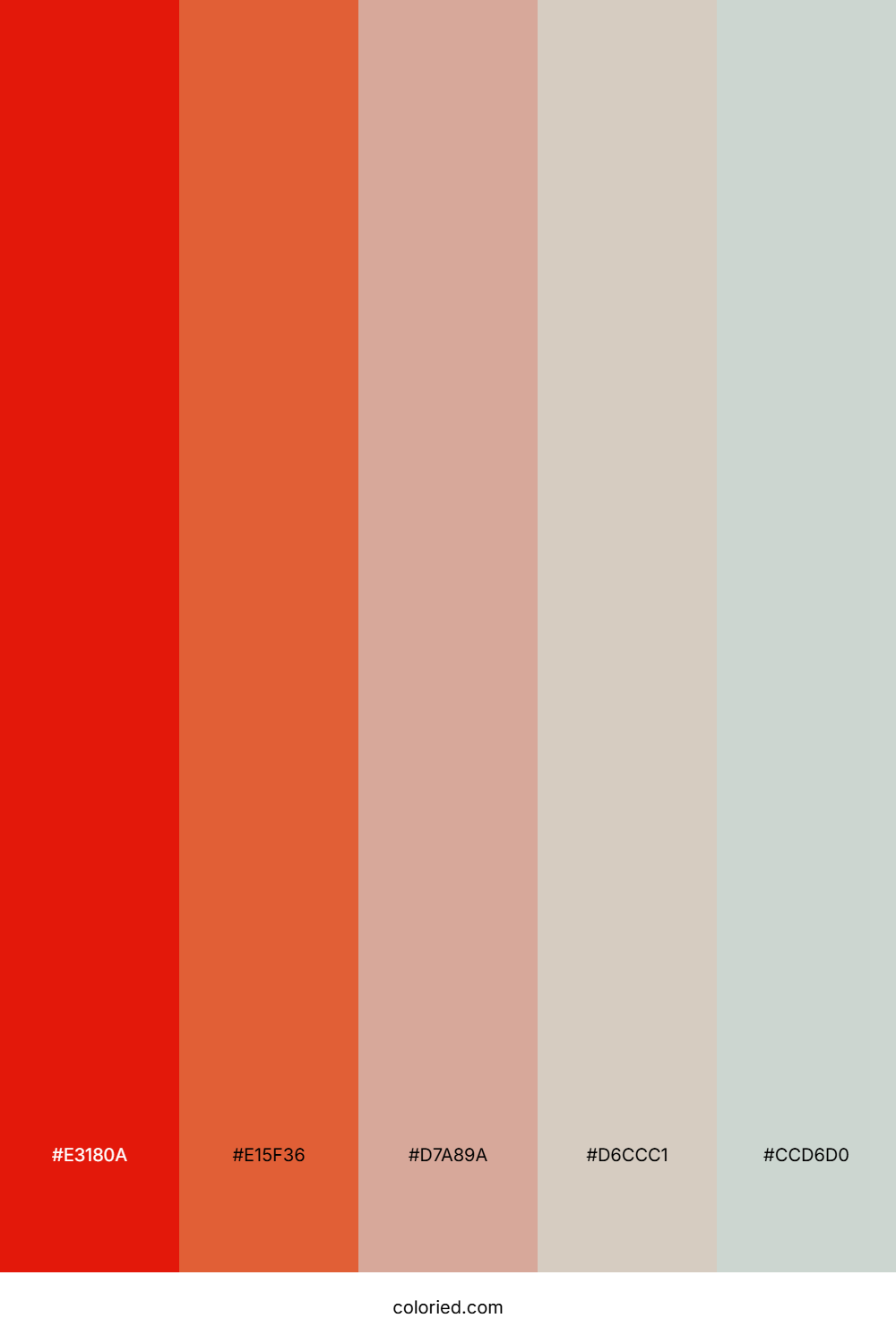 Scarlet Dawn Palette