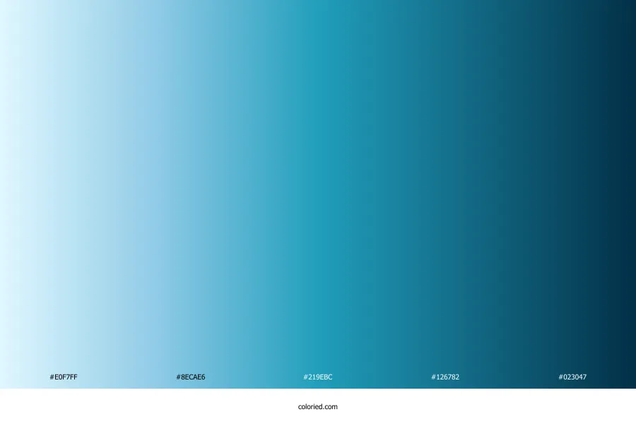 Sea Blue Gradient