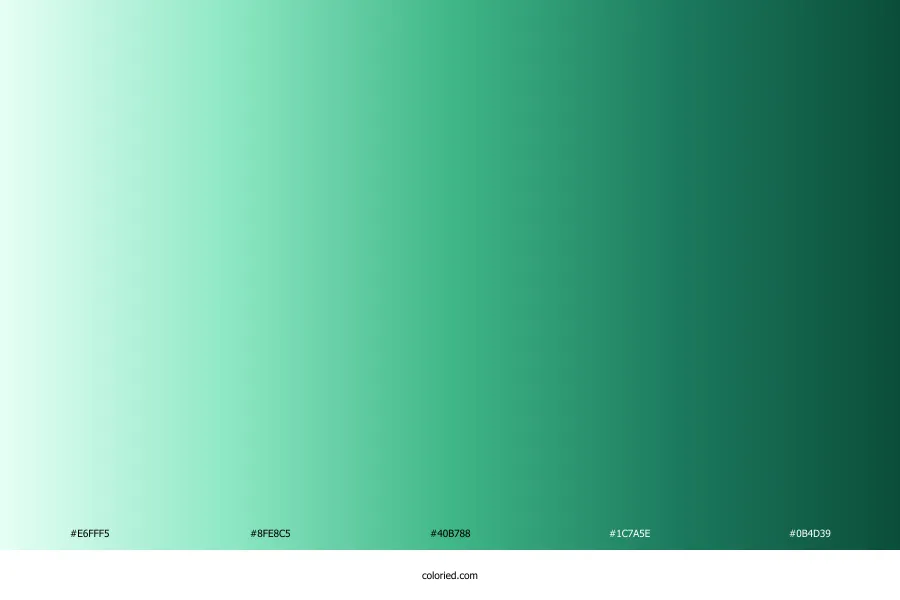 Sea Green Gradient