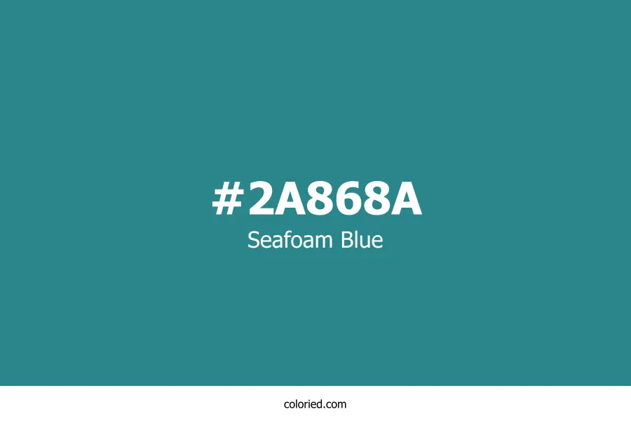 Seafoam Blue Color Hex Code