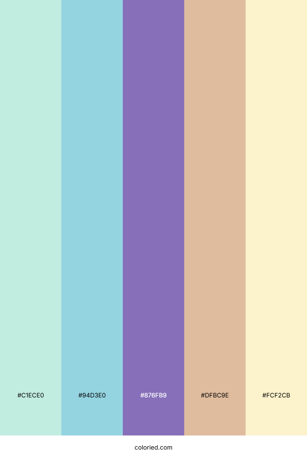 Seafoam Drift Horizon Color Palette