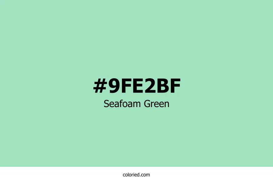Seafoam Green Color Hex Code