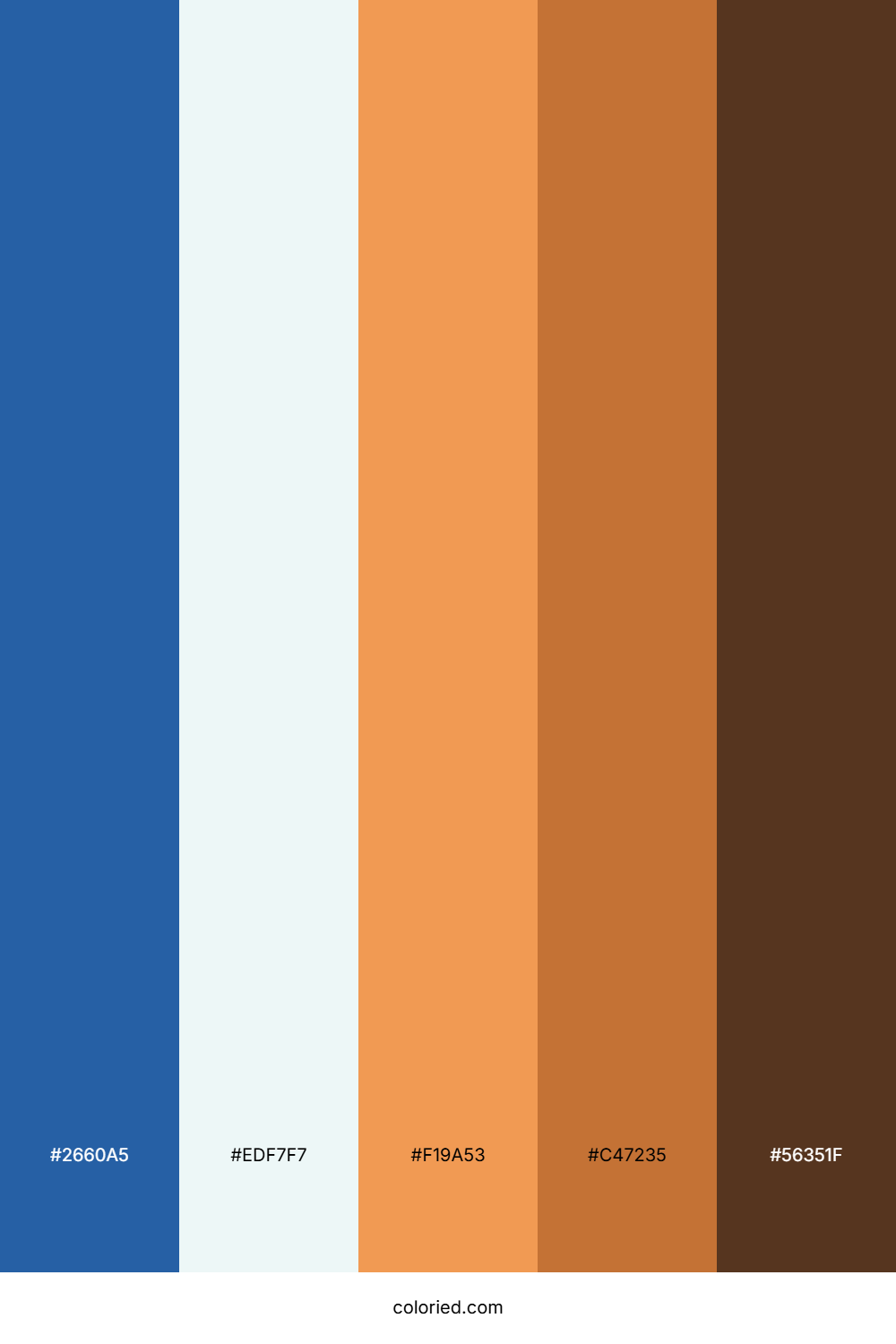 Seaside Amber Drift Color Palette