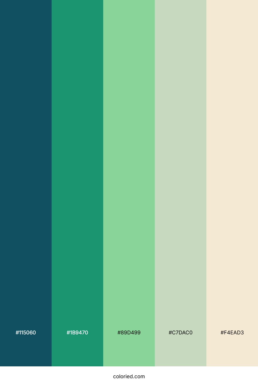 Seaside Cliff Dawn Color Palette