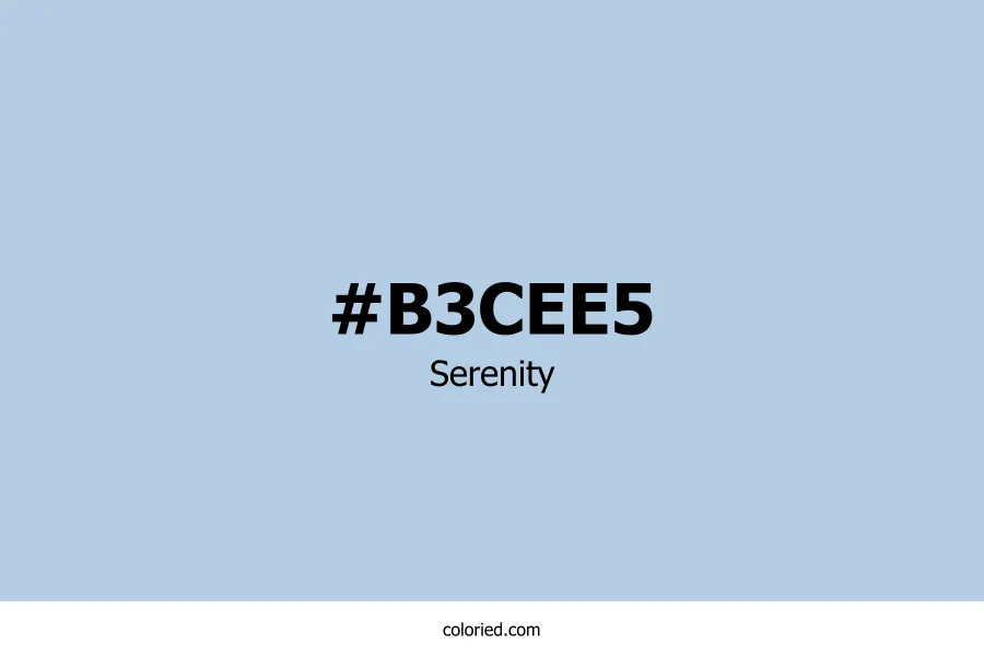 Serenity Color Hex Code