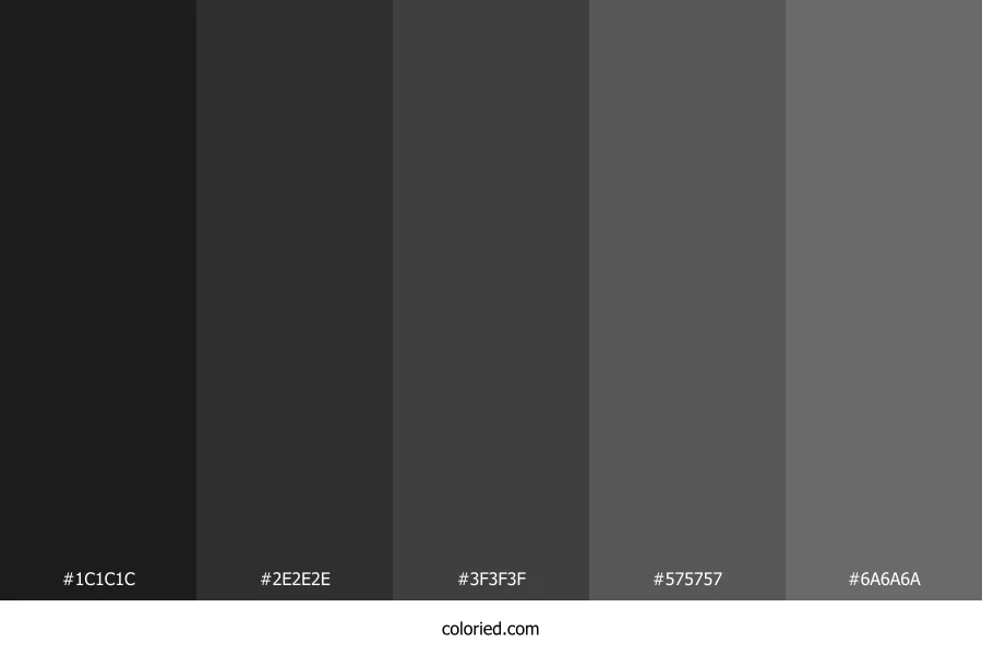 Shadow Color Palette