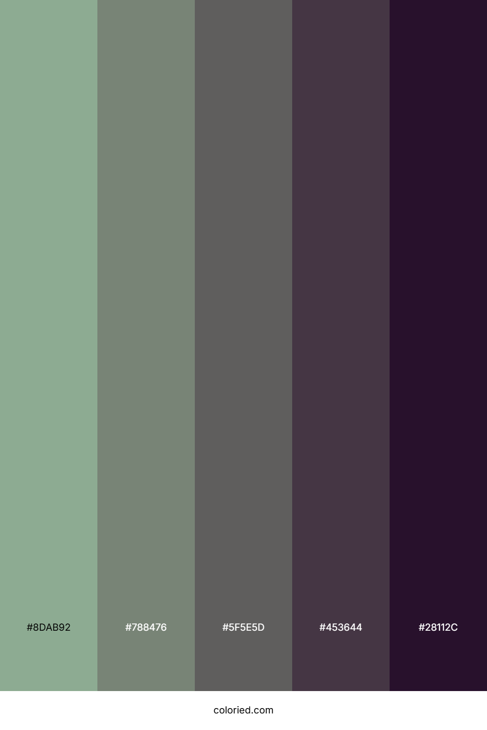 Shadowed Forest Moon Palette