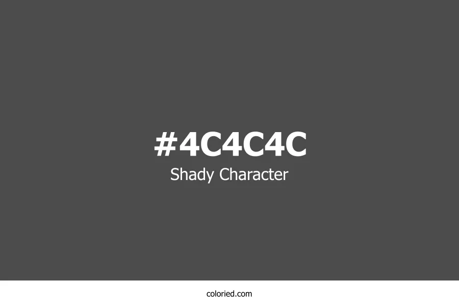 Shady Character Color