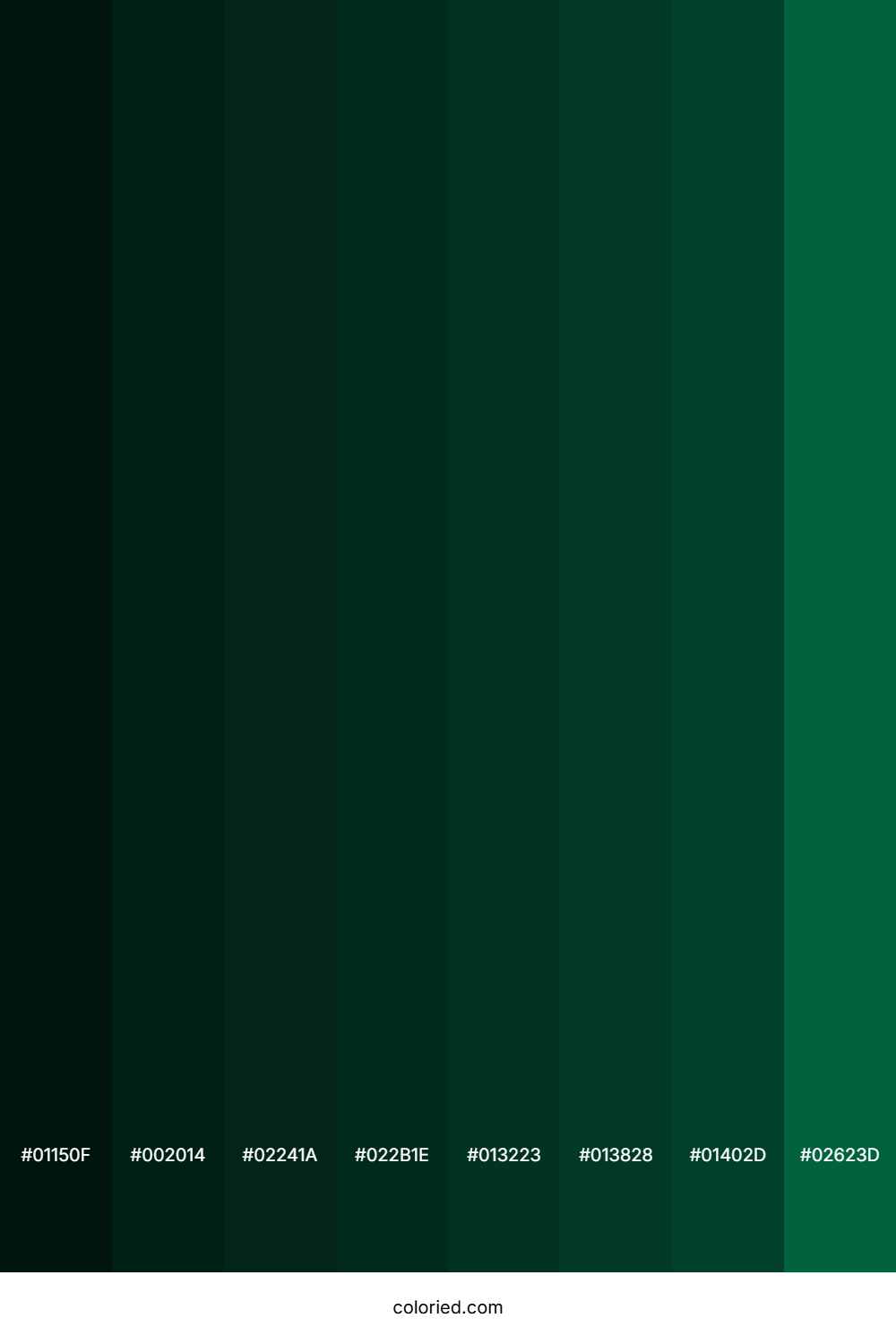 Sherwood Green Color Shades