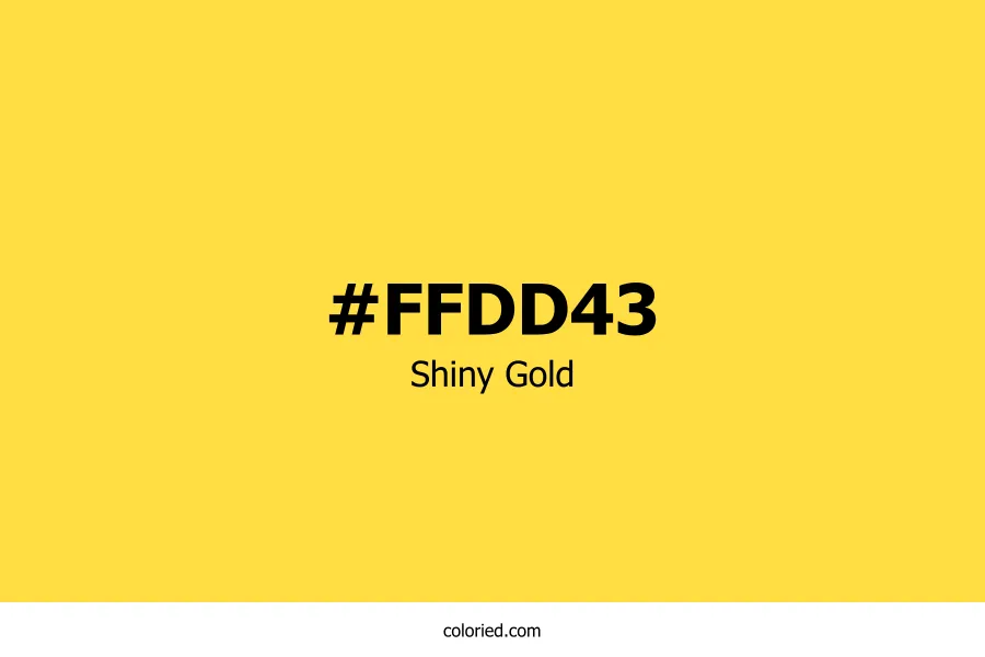 Shiny Gold Color