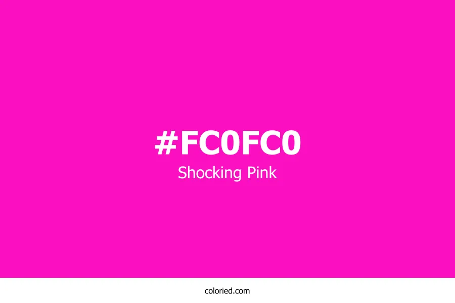Shocking Pink Color