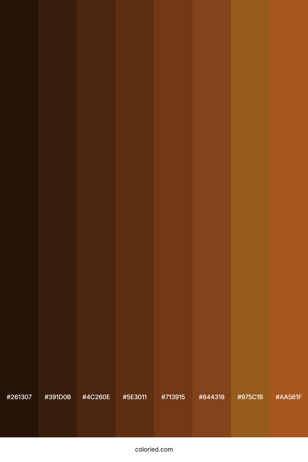 Sienna Color Shades