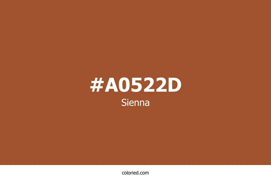 Sienna Color Hex Code