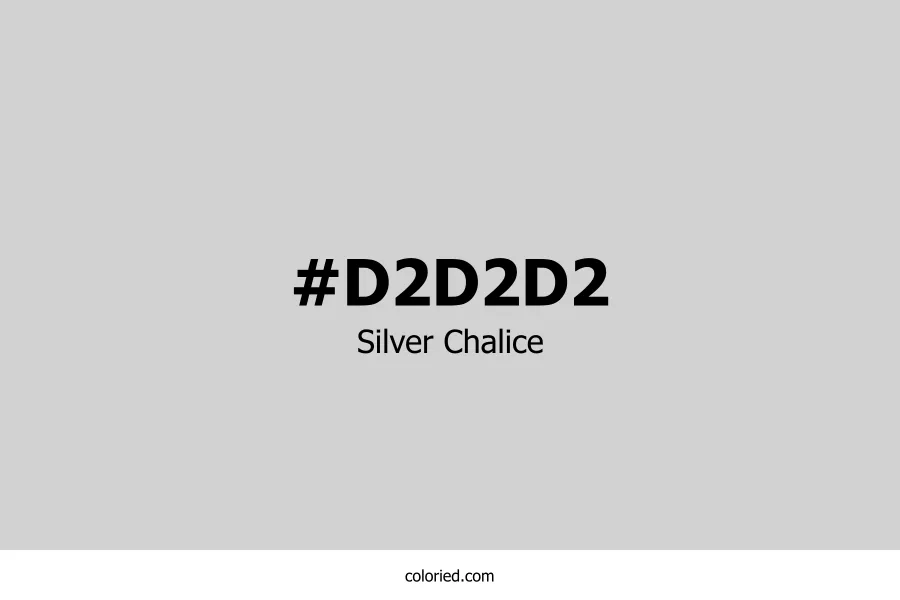 Silver Chalice Color