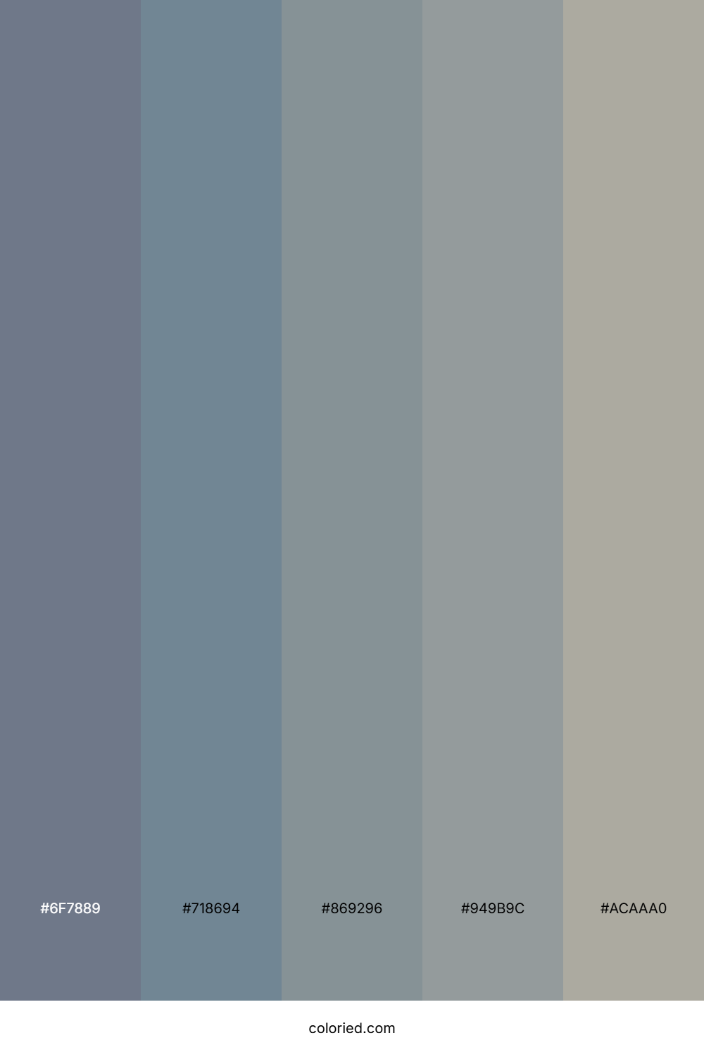 Silver Mist Twilight Palette