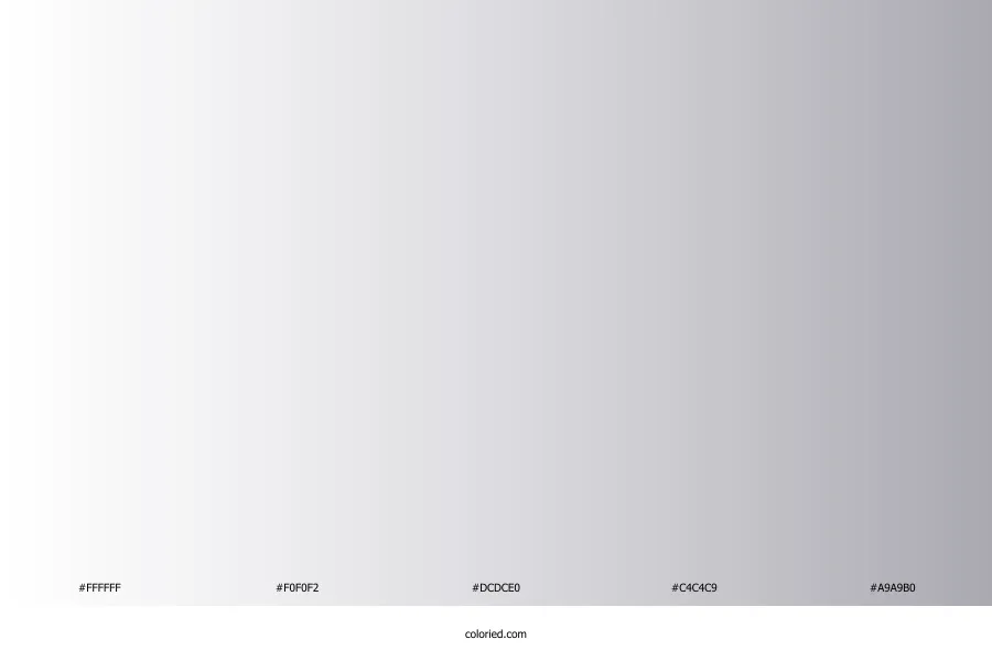 Silver White Gradient