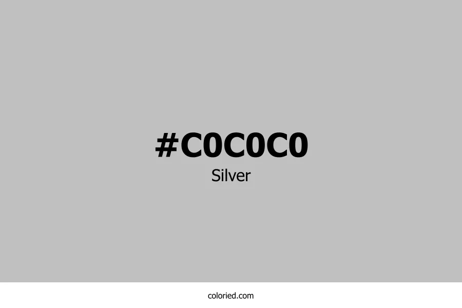 Silver Color Hex Code