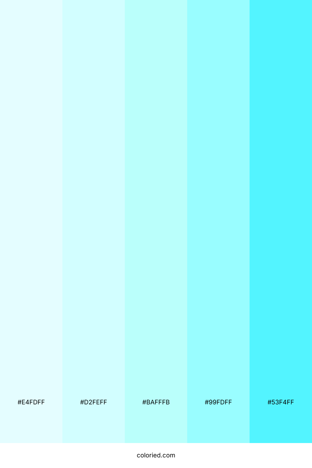 Sky And Ice Color Palette