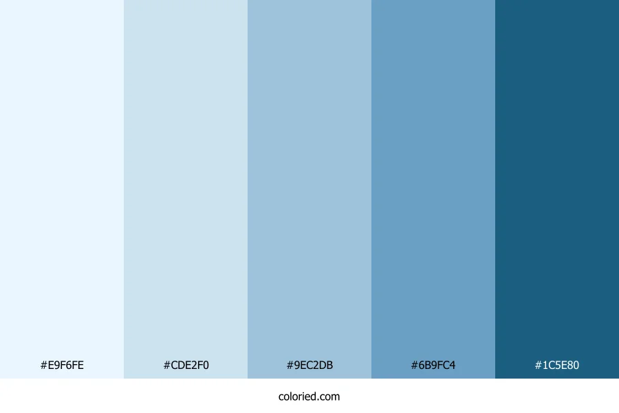 Sky Mist Horizon Color Palette