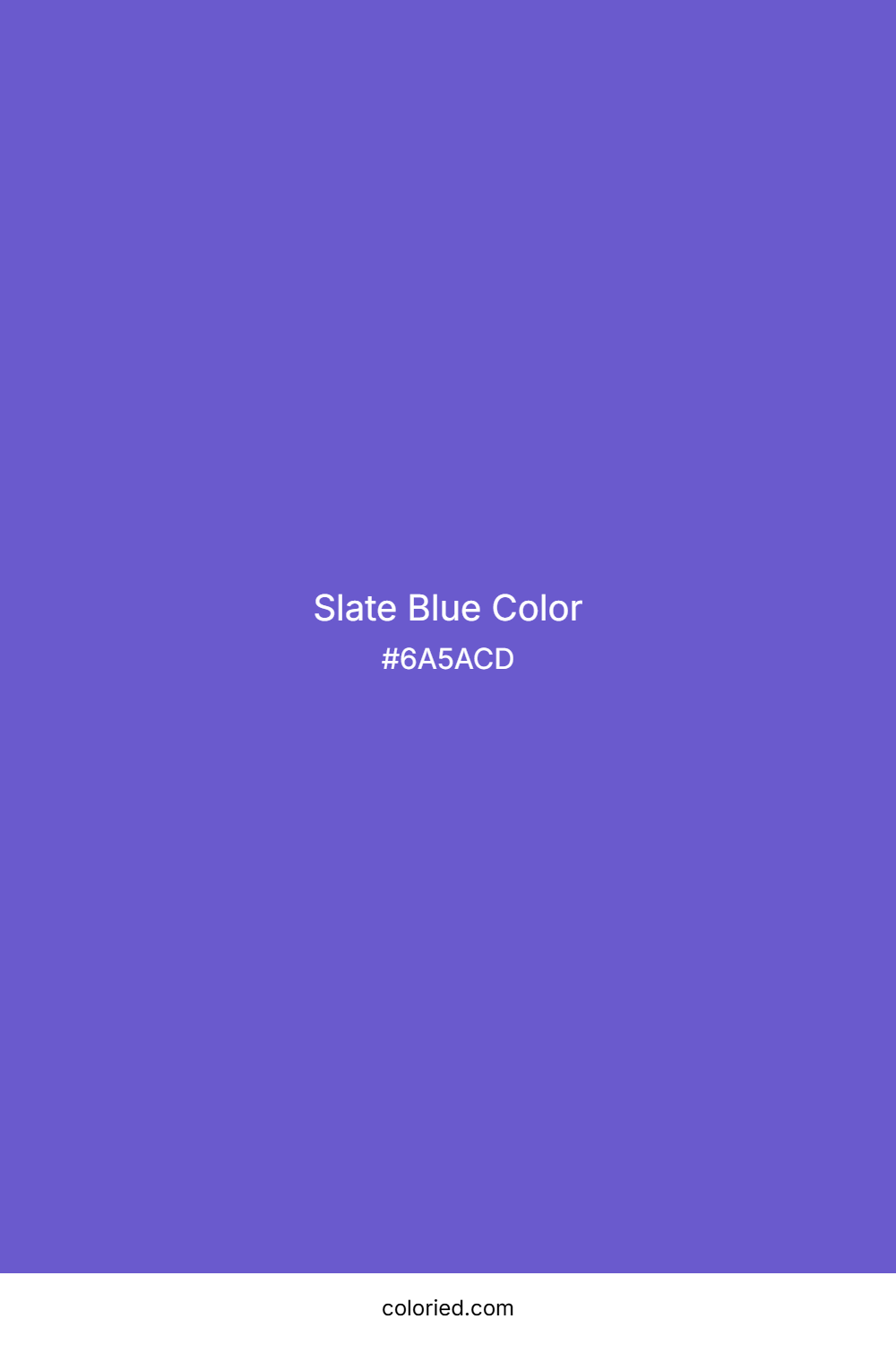 Slate Blue Color