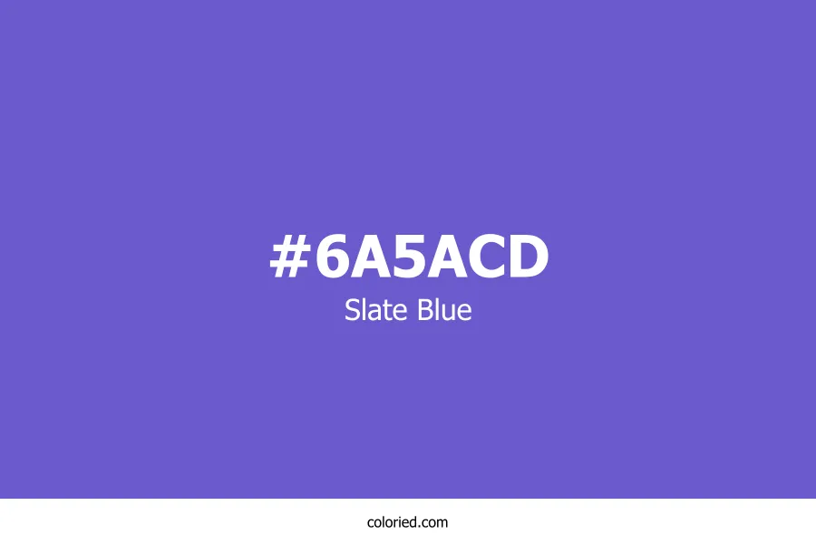 Slate Blue Color Hex Code
