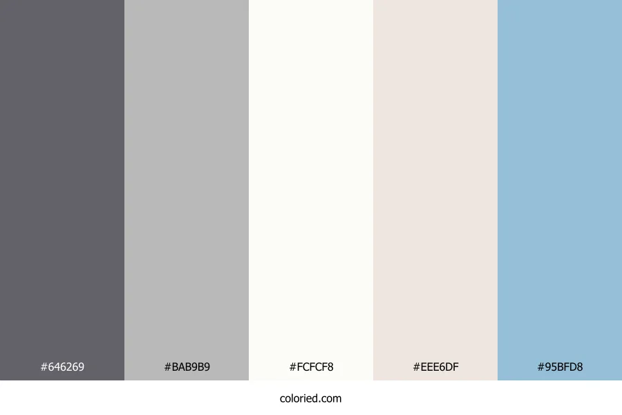 Slate Cloud Drift Color Palette