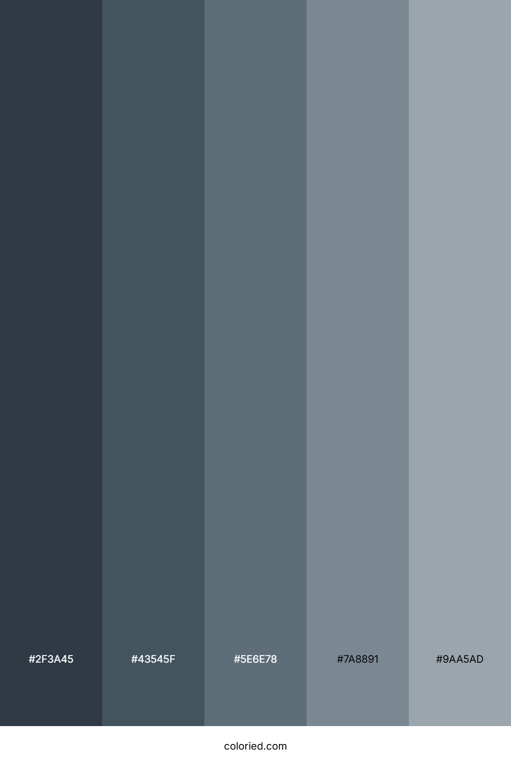 Slate Color Palette