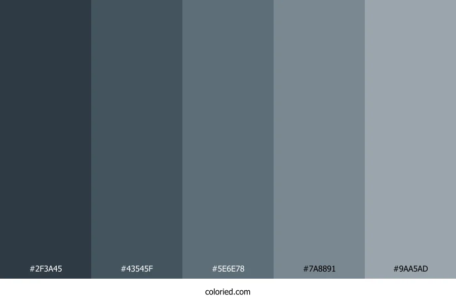 Slate Color Palette
