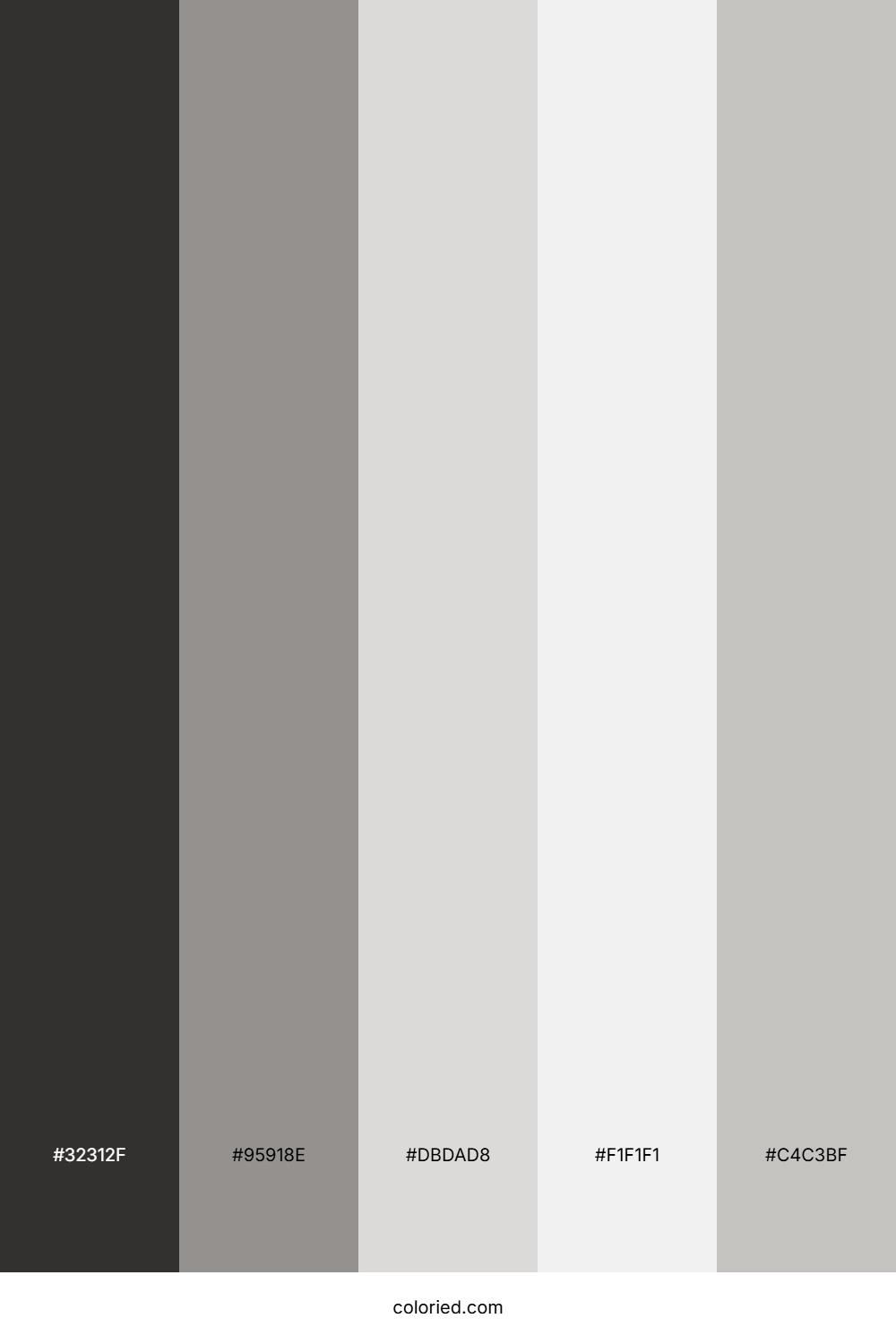 Slate Gray and Moonstone Color Palette