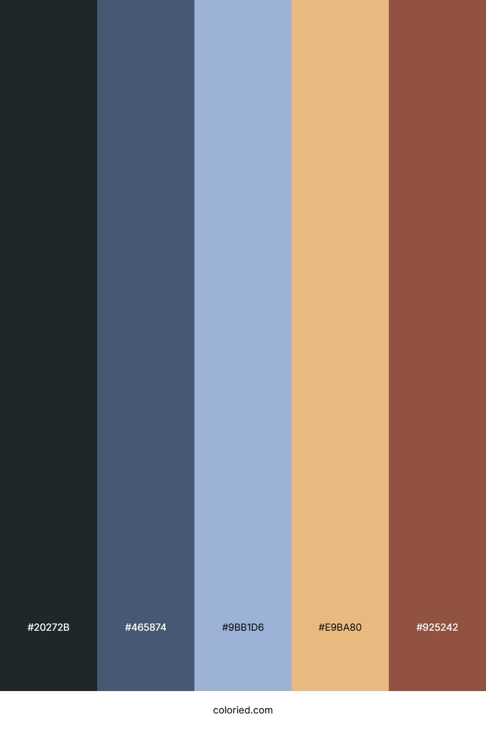 Slate Horizon Rouge Color Palette