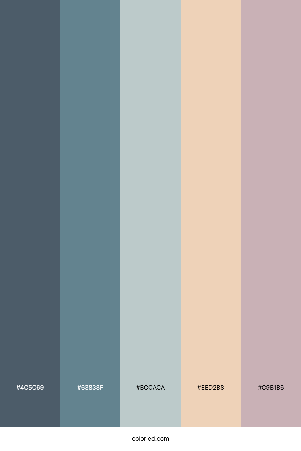 Slate Mist Blush Palette