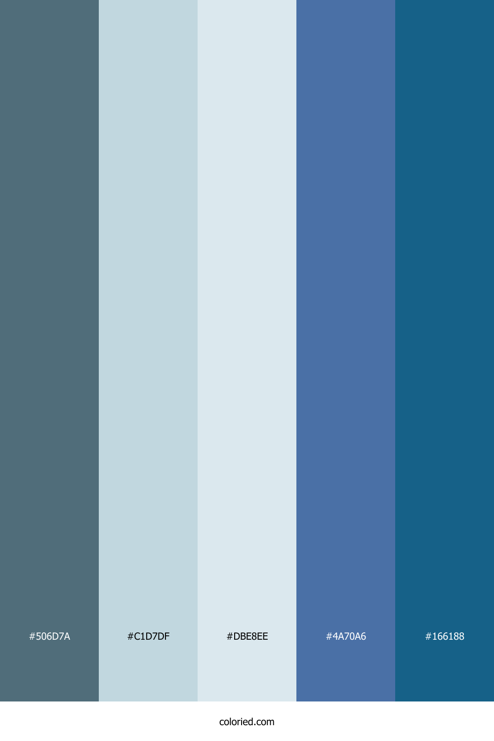 Slate Mist Sky Palette