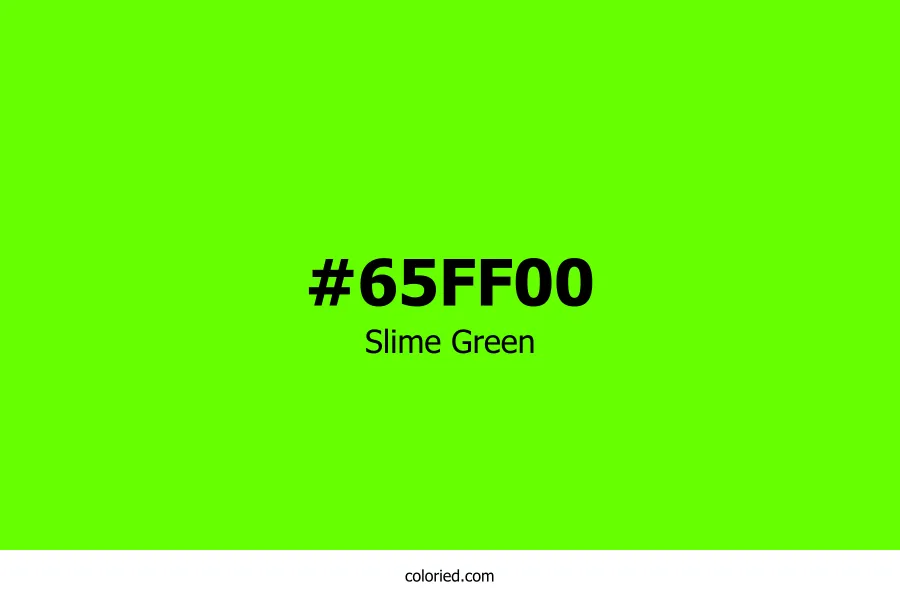 Slime Green Color