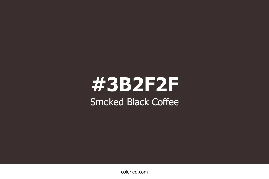 Smoked Black Coffee Color