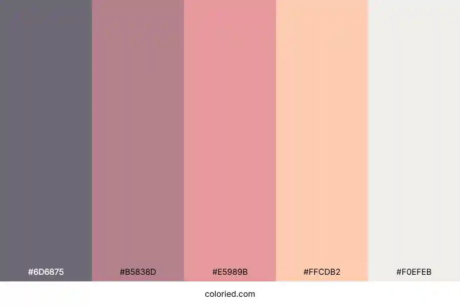 Smokey Taupe Color Palette