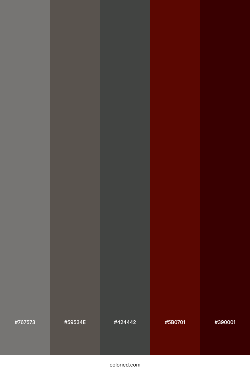 Smoky Ember Palette