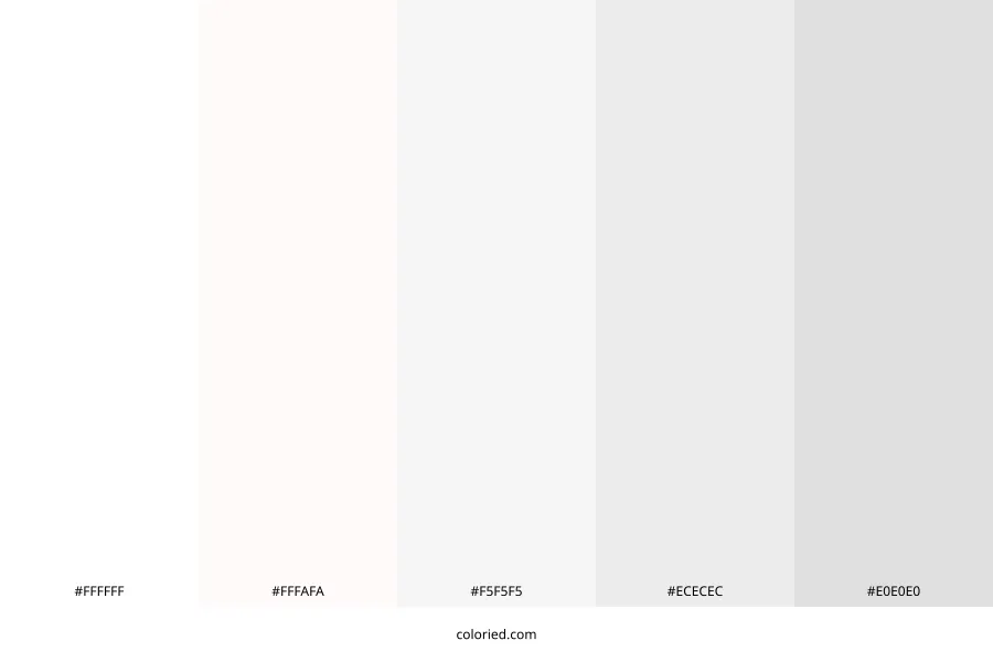 Snow White Color Palette