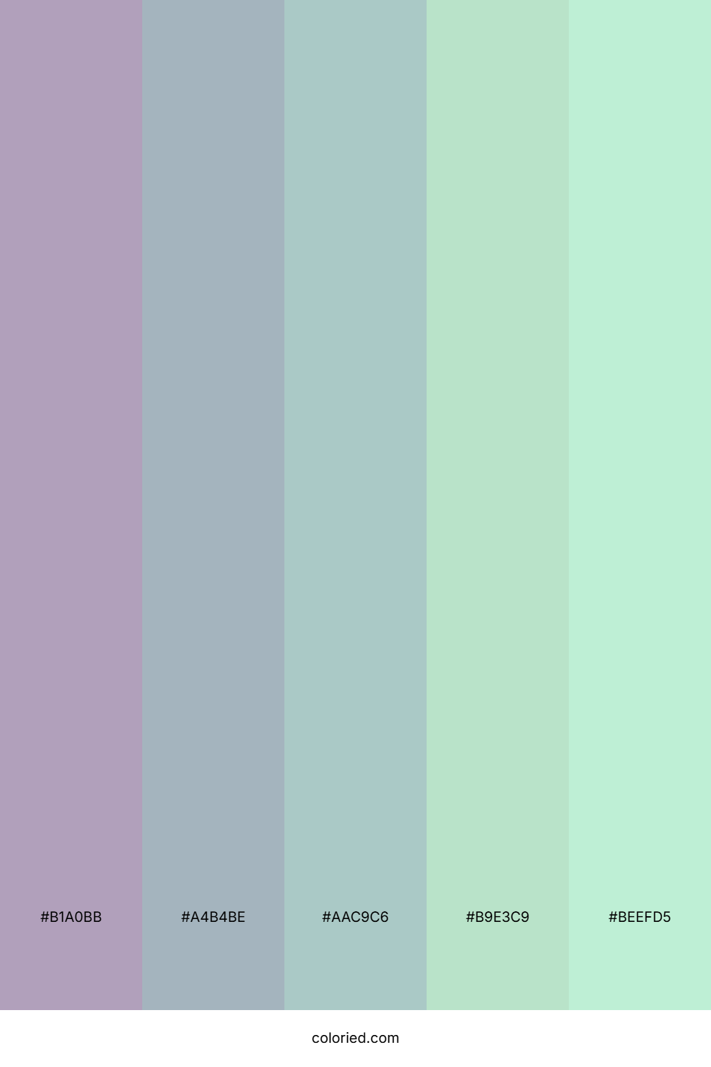 Snowfall Garden Mist Palette