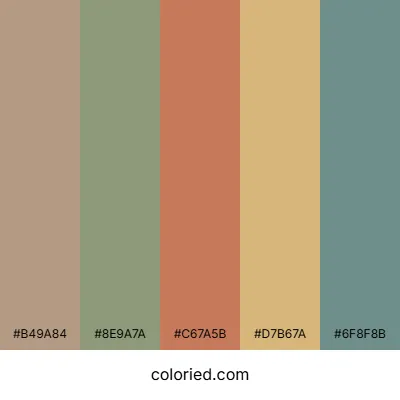 Soft Autumn Color Palette
