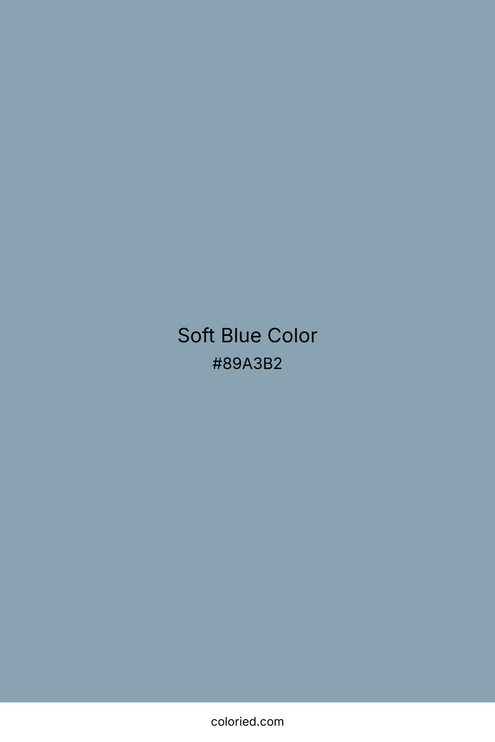 Soft Blue Color