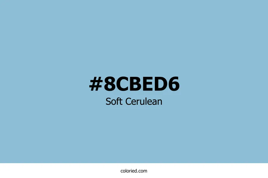Soft Cerulean Color