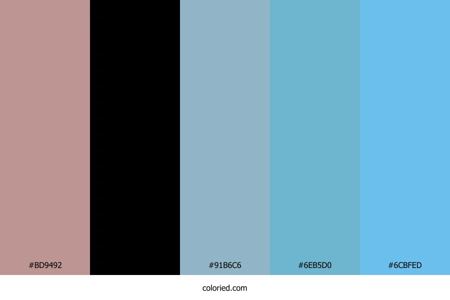 Soft Cloud Horizon Color Palette