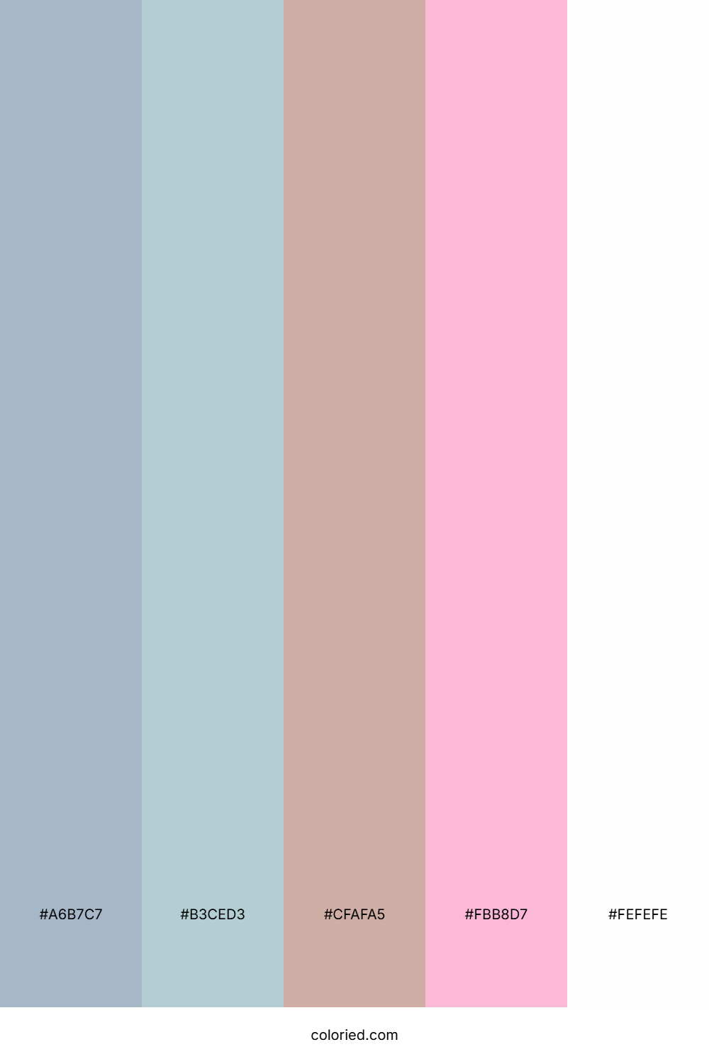 Soft Foggy Morning Color Palette