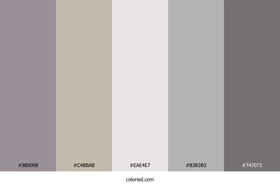 Soft Granite Whisper Color Palette