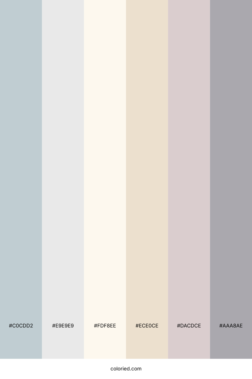Soft Gray and Warm Taupe Color Palette